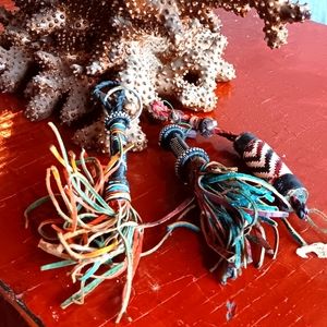African Keychains (bundle of three)